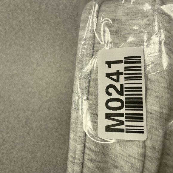 Danskin Luxe Retro Jogger Pants L Grey Rayon Blend Elastic Waist M0241 - Picture 7 of 7